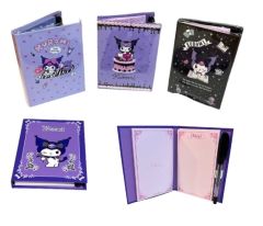 Kuromi Kalemli Bloknot Çift Taraflı Renkli