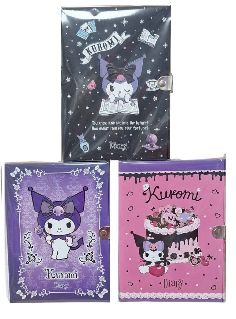 Kuromi Kilitli Hatıra Defteri