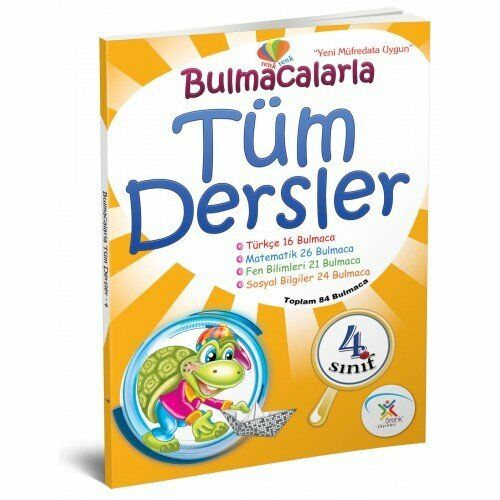 5 Renk 4. Sınıf Bulmacalarla Tüm Dersler