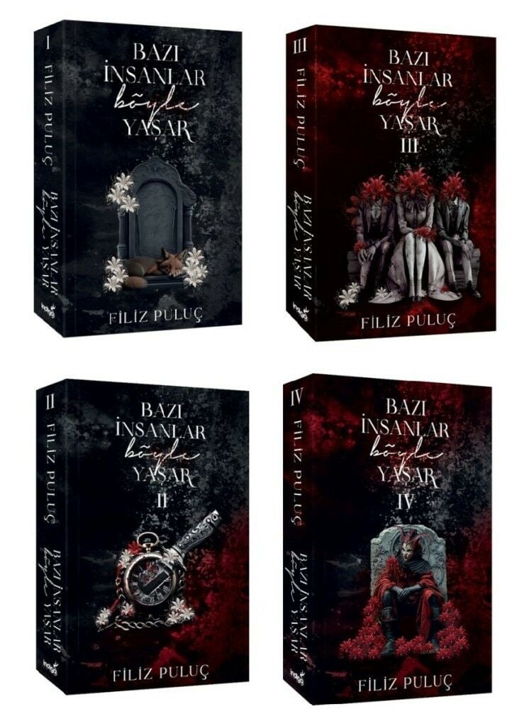 Filiz Puluç Bazı İnsanlar Böyle Yaşar Seti Karton (4 Kitap)