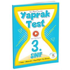 5 Renk 3. Sınıf Tüm Dersler Yaprak Test