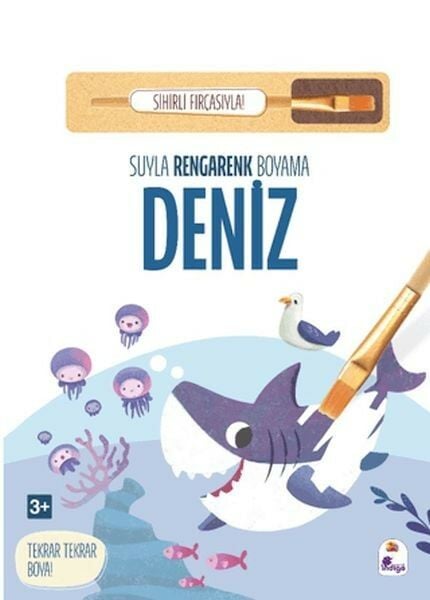 Suyla Rengarenk Boyama Deniz Sihirli Fırçasıyla