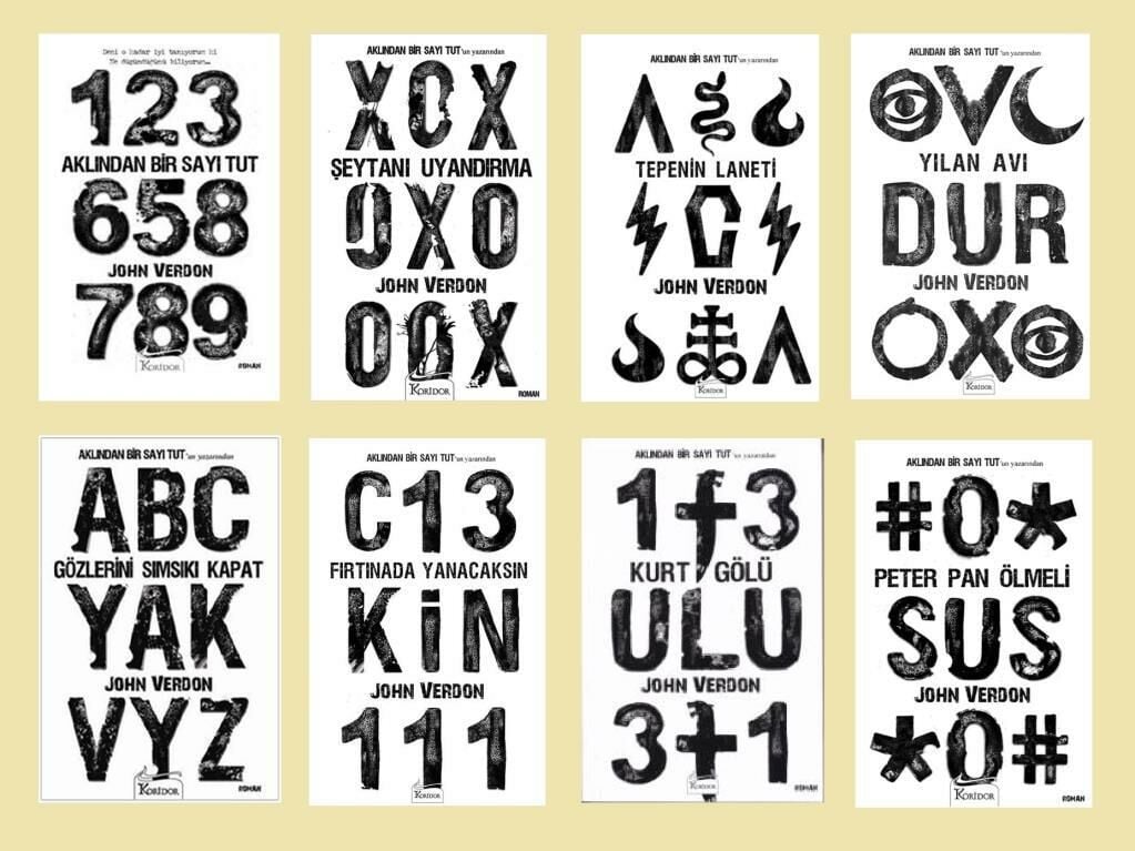 John Verdon Seti (8 Kitap)