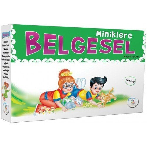 5 Renk 2. Sınıf Miniklere Belgesel Hikaye Seti 10 Kitap