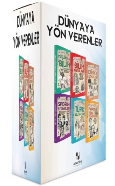 Dünyaya Yön Verenler 6 Kitap Set KOMİSYON