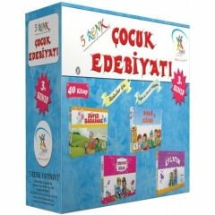 5 Renk 3. Sınıf Çocuk Edebiyatı Hikaye Seti 40 Kitap