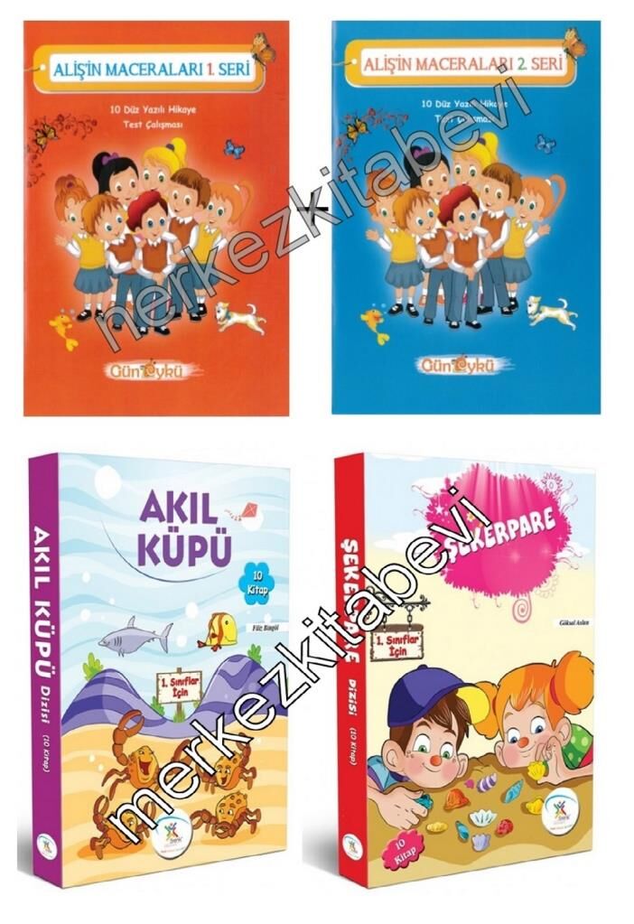 1. Sınıf Hikaye Seti Alişin Maceraları Akıl Küpü Şekerpare Dizisi