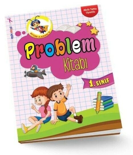Atom Karınca 1. Sınıf Problemler Kitabı Atom Karınca