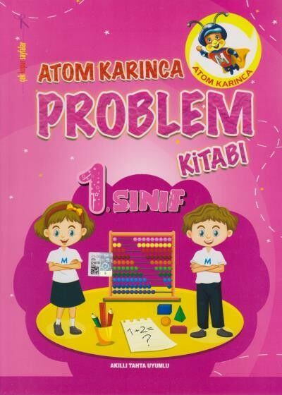 Atom Karınca 1. Sınıf Problemler Kitabı Atom Karınca