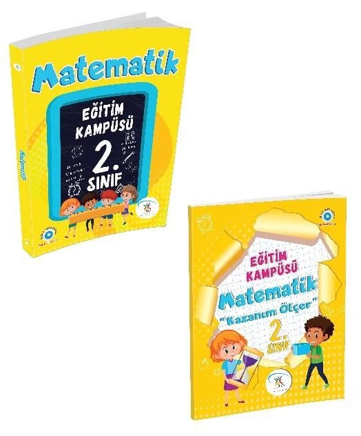 5 Renk 2. Sınıf Matematik Eğitim Kampüsü 2 Kitap