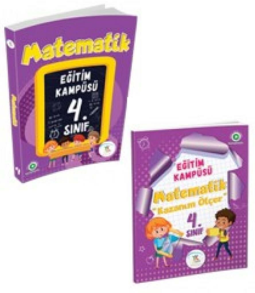 5 Renk 4. Sınıf Matematik Eğitim Kampüsü 2 Kitap