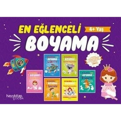 En Eğlenceli Boyama 6 lı Set CANAN ÖZTÜRK