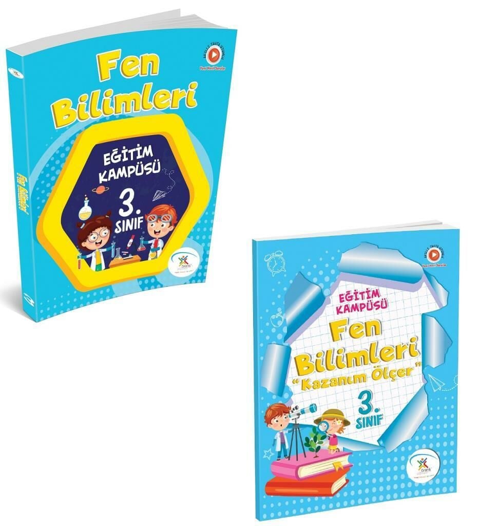 5 Renk 3. Sınıf Fen Bilimleri Eğitim Kampüsü 2 Kitap
