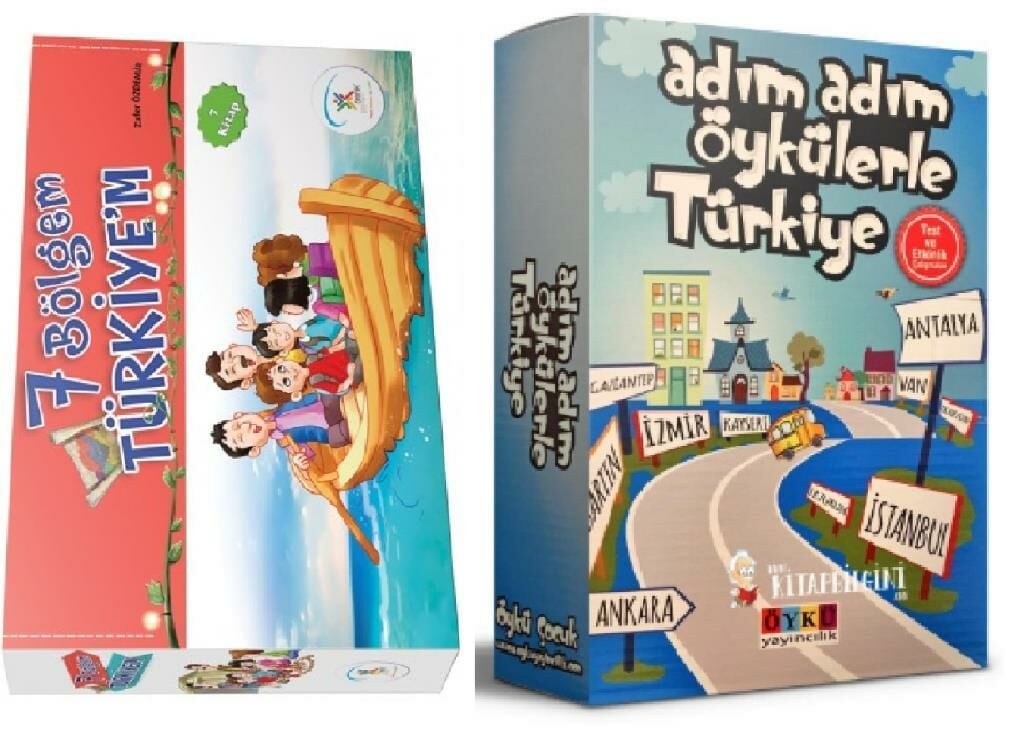 Adım Adım Öykülerler Türkiye+7 Bölgem Türkiyem 17 Kitap 4. Sınıf