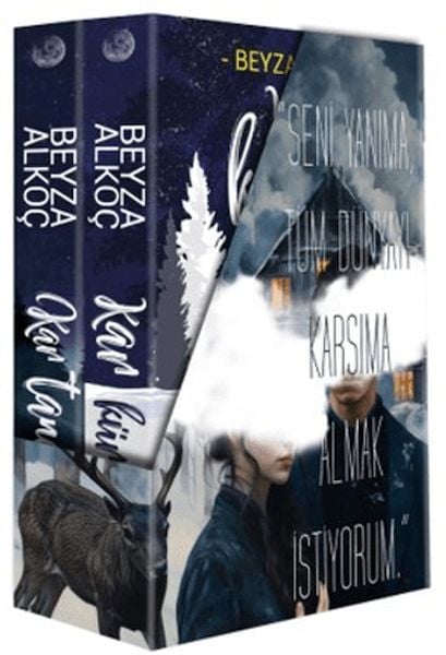 Kar Küresi Serisi 2 Kitap Kutulu Ciltli BEYZA ALKOÇ