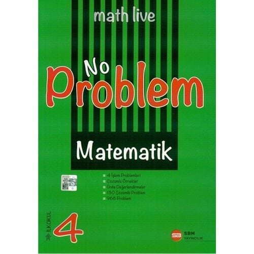 SBM Yayınları 4. Sınıf No Problem Matematik Soru Bankası