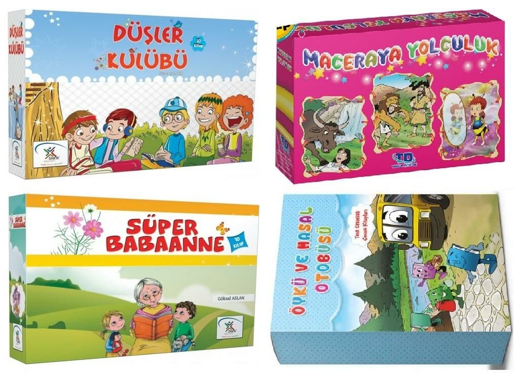 Düşler Kulübü+Süper Babaanne+Maceraya Yolculuk+Öykü ve Masal Seti