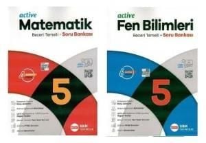 Sbm 5. Sınıf Active Matematik + Fen Bilimleri Soru Bankası (2 Kitap)