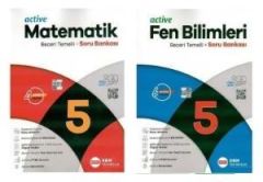 Sbm 5. Sınıf Active Matematik + Fen Bilimleri Soru Bankası (2 Kitap)
