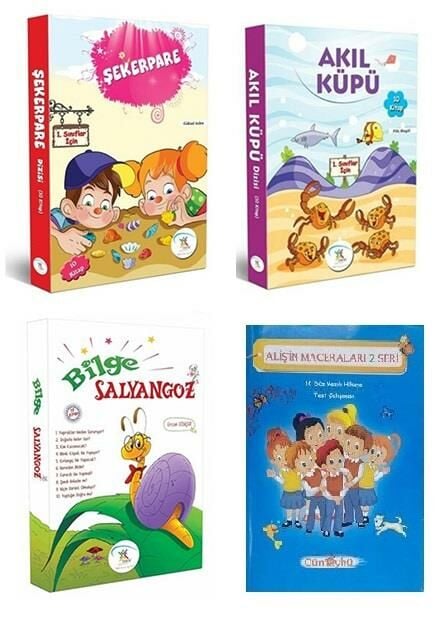 1. Sınıf Karma Hikaye Seti 4 Kutu 40 Kitap