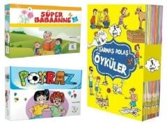 3. Sınıf Süper Babaanne + Poyraz + Sarmaş Dolaş Öyküler 30 Kitap