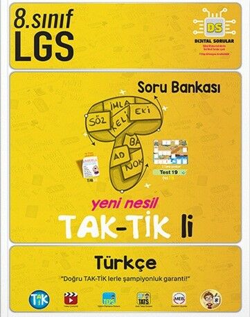 Tonguç 8. Sınıf Türkçe Taktikli Soru Bankası