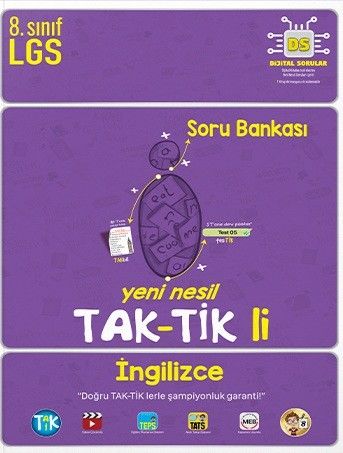 Tonguç 8. Sınıf İngilizce Taktikli Soru Bankası