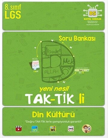 Tonguç 8. Sınıf Din Kültürü ve Ahlak Bilgisi Taktikli Soru Bankası