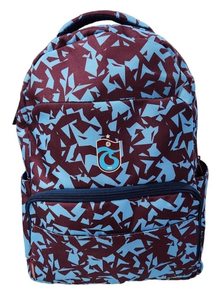 Me Çanta Trabzonspor Okul Çantası Kamuflaj Pattern Mavi