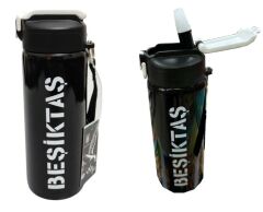 Me Çanta Beşiktaş Çelik Matara Me Collection Crack Siyah No: 24365