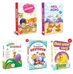 5Renk 1. Sınıf Hikaye Seti 5 Kutu 60 Kitap