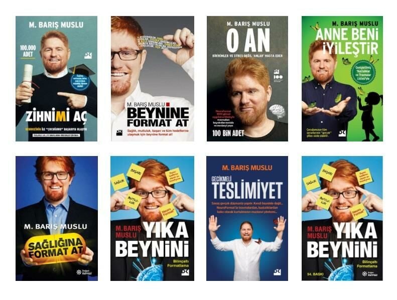 M. Barış Muslu Beynine Format At Seti (8 Kitap)