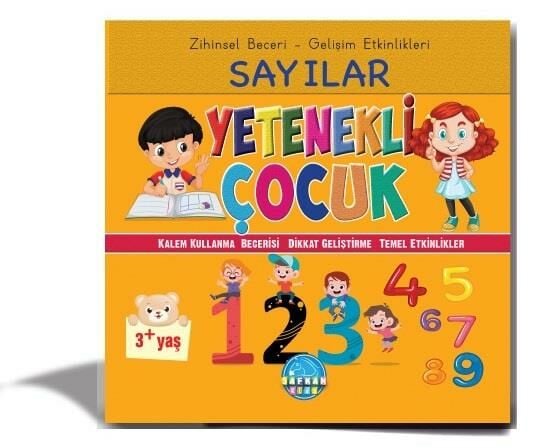 Safkan Kids Okul Öncesi Yetenekli Çocuk Sayılar 3+