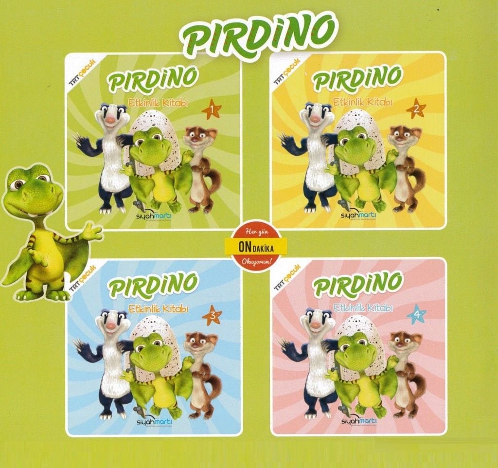 Pırdino Etkinlik Kitabı Seti (4 Kitap)