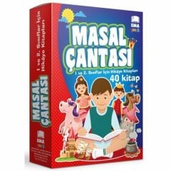 Ema 1. Sınıflar İçin Masal Çantası 40 Kitap