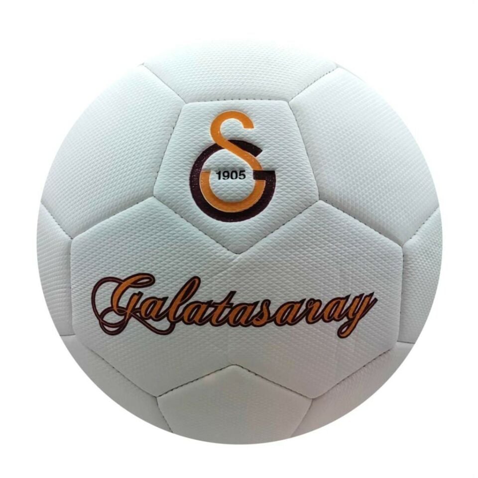 Galatasaray Lisanslı Futbol Topu Premium No:5 Beyaz