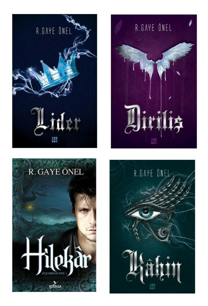 Ateşli Kanatlar Serisi Karton Kapak 4 Kitap