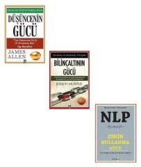 Düşüncenin Gücü + Bilinçaltının Gücü + NLP Zihin Kullanma Gücü 3 Kitap
