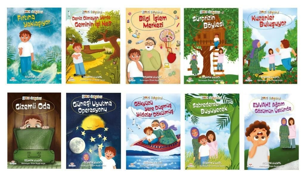 Reyhan Uluyol Zaman Gezginleri Seti 10 Kitap