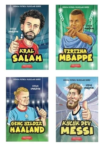 Dünya Futbol Yıldızları Seti 4 Kitap
