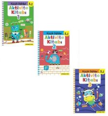 Küçük Dahiler Aktivite Seti 3 Kitap ( 5+ Yaş )