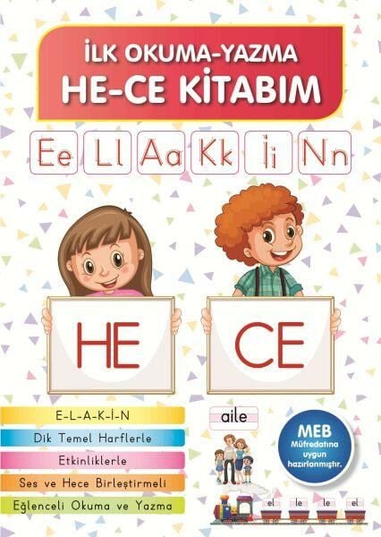 Parıltı İlk Okuma Yazma Hece Kitabım ELAKİN