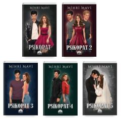 Mihri Mavi Psikopat Seti 5 Kitap CİLTLİ (Yeni Kapak)