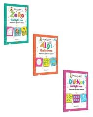 Kukla Zeka Geliştirme Dikkat Geliştirme Algı Geliştirme Seti 3 Kitap (6+ Yaş)