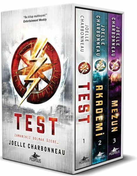 Test Serisi Kutulu Özel Set 3 Kitap JOELLE CHARBONNEAU