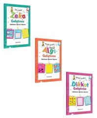 Kukla Zeka Geliştirme Dikkat Geliştirme Algı Geliştirme Seti 3 Kitap (5+ Yaş)