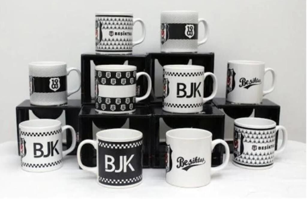 Beşiktaş Lisanslı Seramik Kupa Bardak