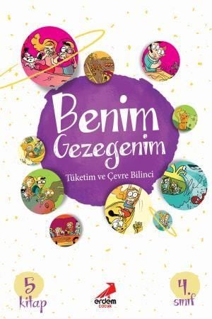 Erdem 4. Sınıflar İçin Benim Gezegenim Hikaye Seti 5 Kitap