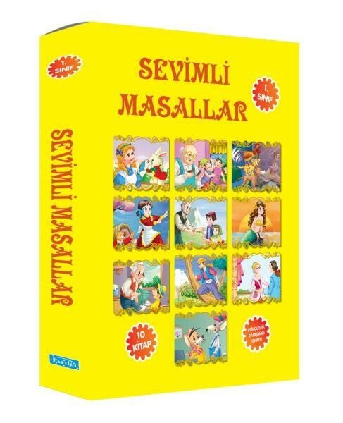 Parıltı 1. Sınıf Sevimli Masallar 10 Kitap Set