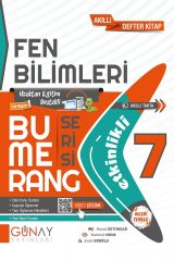 Günay 7. Sınıf Bumerang Fen Bilimleri Etkinlikli Akıllı Kitap